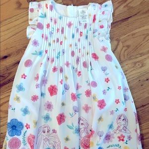 Girls Disney Spring/Summer Rapunzel Dress